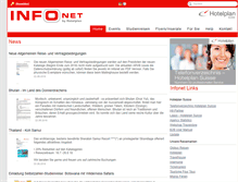 Tablet Screenshot of infonet.hotelplan.ch